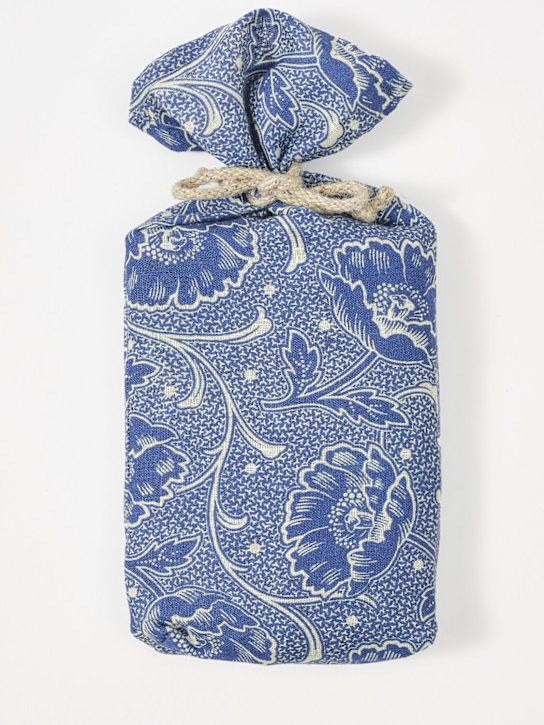 Cabana: Set of 4 Toscana printed linen napkins - ecraft_1 | Luisa Via Roma