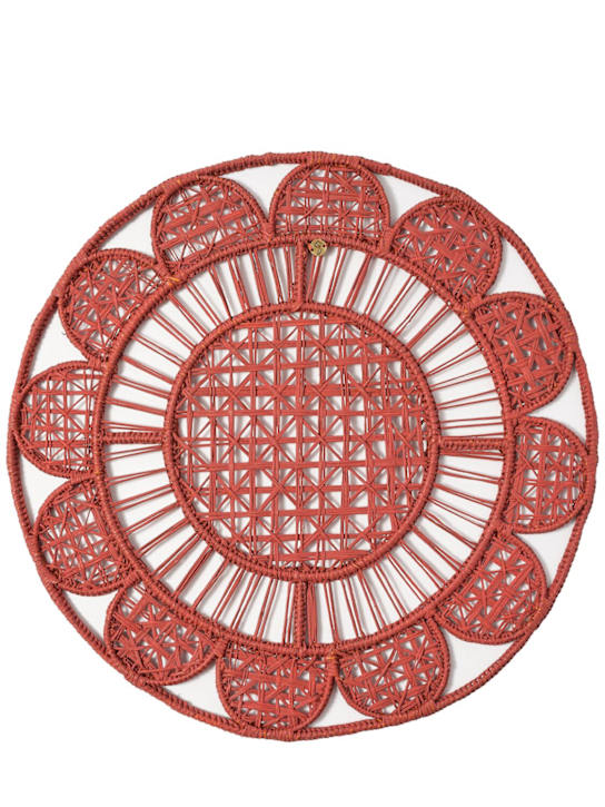 Cabana: Anthea woven rattan placemat - ecraft_0 | Luisa Via Roma