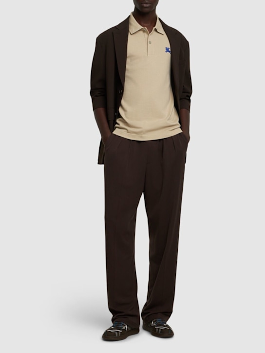 Burberry: Polohemd aus Baumwolle „Essential“ - men_1 | Luisa Via Roma