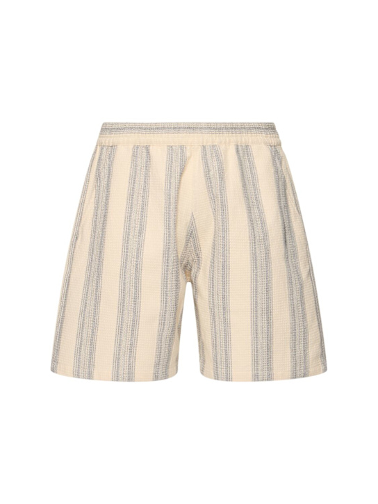 Carhartt WIP: Dosdon waffle shorts - men_0 | Luisa Via Roma