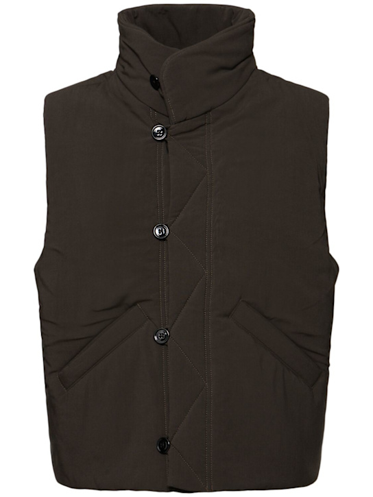 Lemaire: Light technical viscose bomber vest - women_0 | Luisa Via Roma