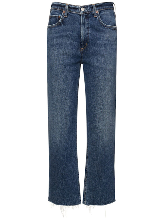 Agolde: Valen high rise straight jeans - women_0 | Luisa Via Roma