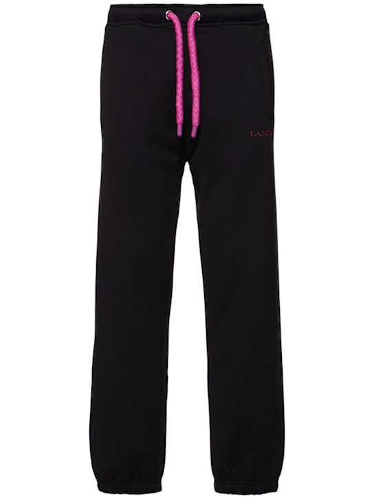 Lanvin: Tubular Curb jogging pants - men_0 | Luisa Via Roma