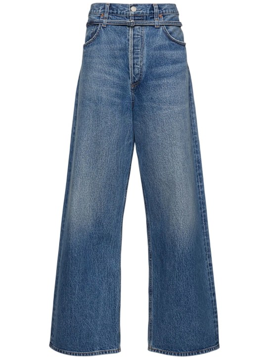 Agolde: Emmi wide mid rise jeans - women_0 | Luisa Via Roma