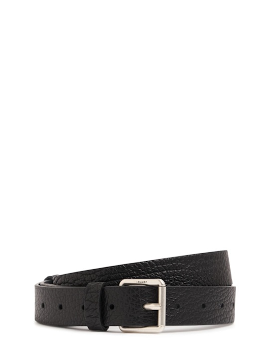 Lemaire: 30mm Leather belt - men_0 | Luisa Via Roma