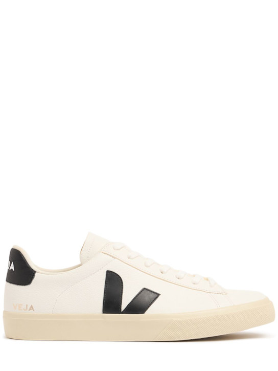 Veja: Campo Chrome-free sneakers - White/Black - men_0 | Luisa Via Roma
