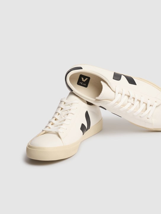 Veja: Campo Chrome-free sneakers - White/Black - men_3 | Luisa Via Roma