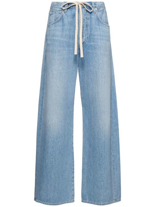 CITIZENS OF HUMANITY: Brynn high rise wide jeans - women_0 | Luisa Via Roma