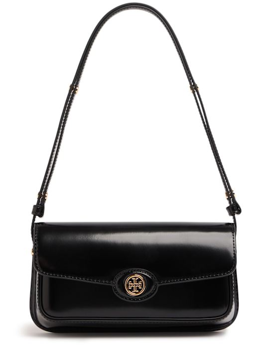 Tory Burch: E/W Robinson brushed leather bag - women_0 | Luisa Via Roma