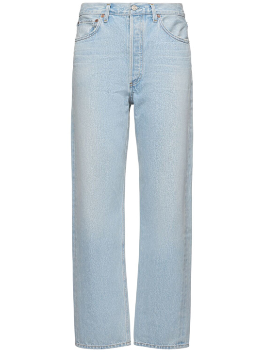 Agolde: PILI 90's high rise straight jeans - women_0 | Luisa Via Roma