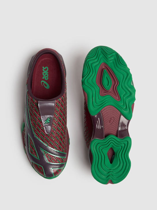 Asics: Novalis Gel-Styrax sneakers - Dahlia/Green - men_3 | Luisa Via Roma
