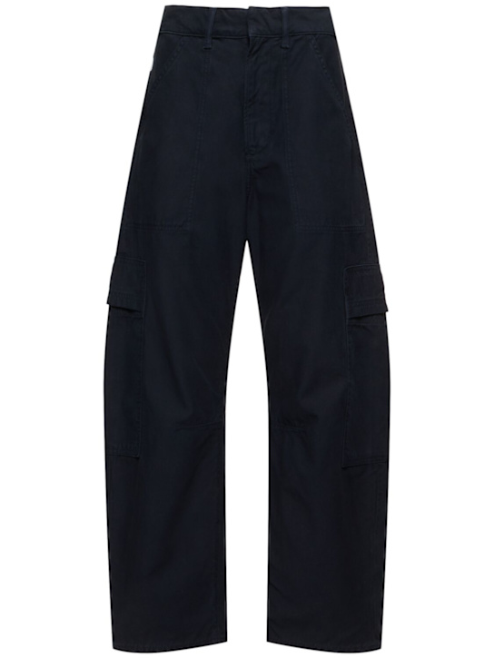 CITIZENS OF HUMANITY: Marcelle low slung cargo jeans - Blue - women_0 | Luisa Via Roma