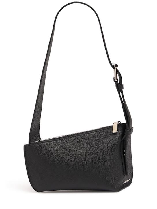 McQueen: McQueen T-Bar sling pouch - Black - women_0 | Luisa Via Roma