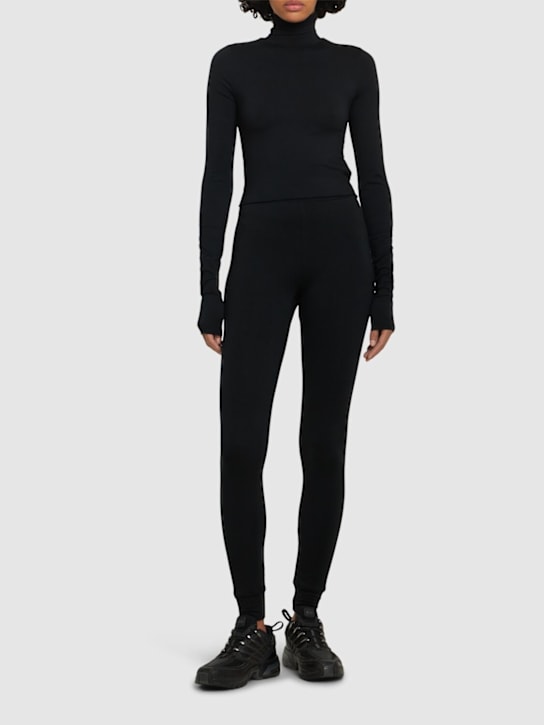 Éterne: Fitted long sleeve jersey top - women_1 | Luisa Via Roma