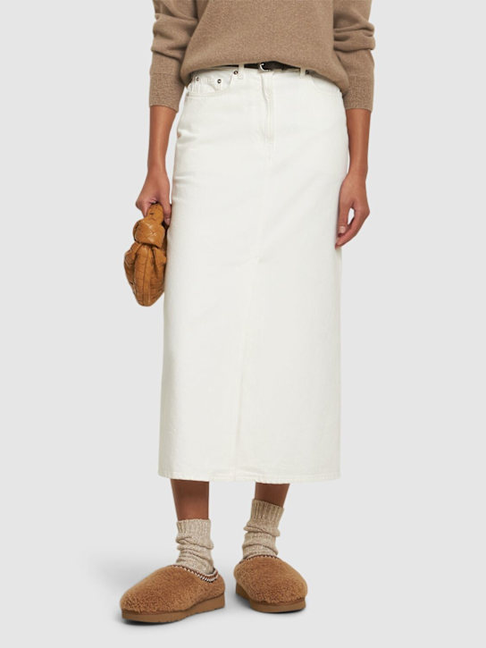 Ugg: 20mm Tasman Maxi Curly loafers - Chestnut - women_1 | Luisa Via Roma