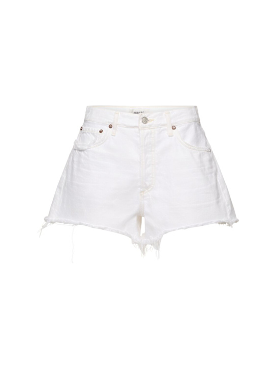 Agolde: Parker denim shorts - women_0 | Luisa Via Roma
