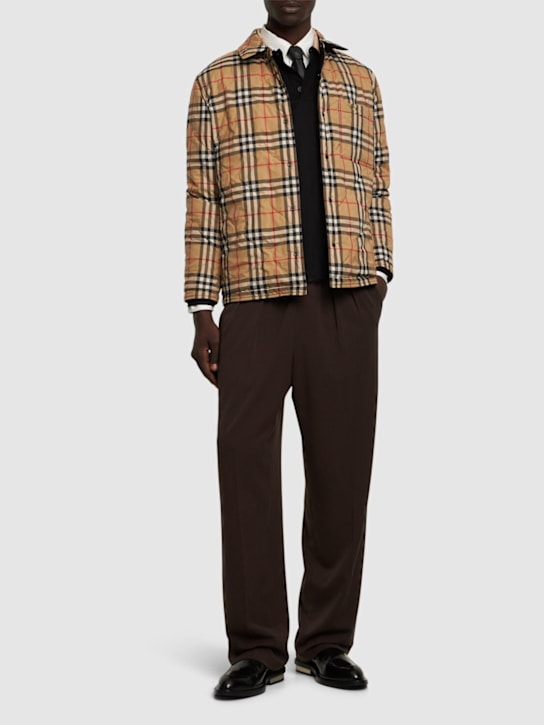 Burberry: Gesteppte, wendbare Jacke „Francis“ - men_1 | Luisa Via Roma