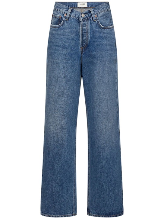 Agolde: PILI high rise V-waist baggy jeans - women_0 | Luisa Via Roma