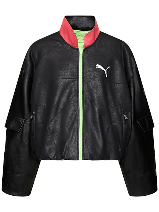 PUMA: A$AP Rocky Pleather jacket - women_0 | Luisa Via Roma
