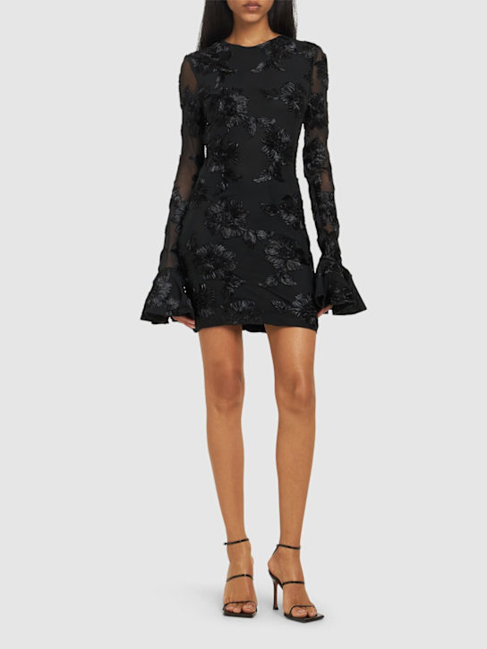 Rotate: Flower mesh mini dress - women_1 | Luisa Via Roma