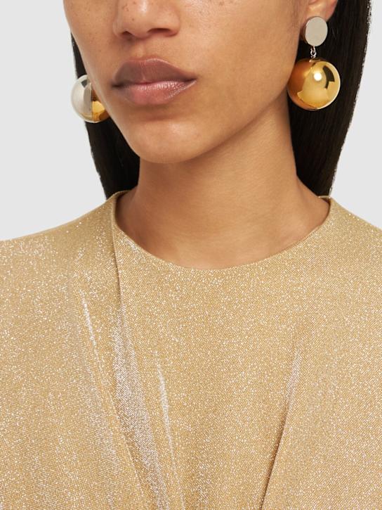 Rabanne: Chandelier drop earrings - women_1 | Luisa Via Roma