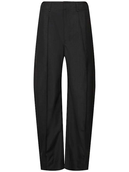 Lemaire: Curved volume tailored pants - women_0 | Luisa Via Roma