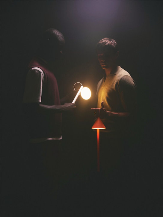 Alessi: Lampada da tavolo Tsumiki portatile - ecraft_1 | Luisa Via Roma