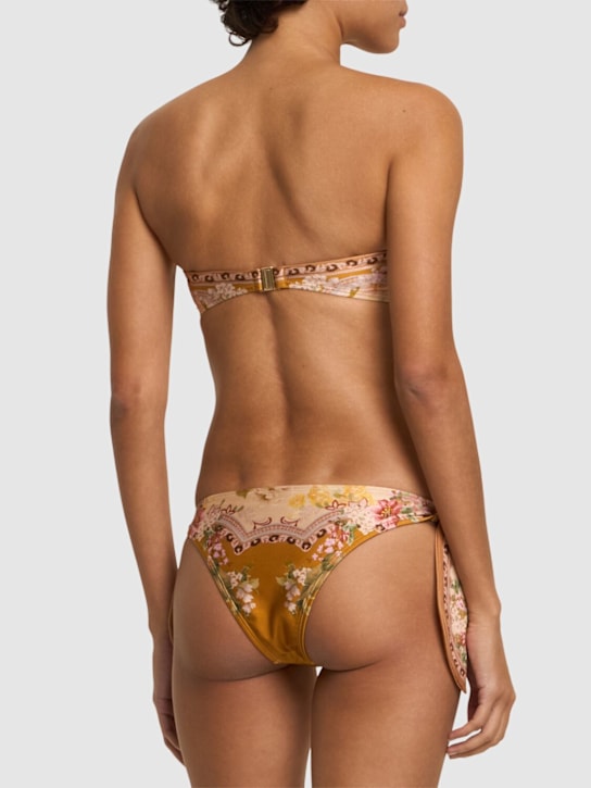 Zimmermann: Wylie bikini set - Yellow/Multi - women_2 | Luisa Via Roma