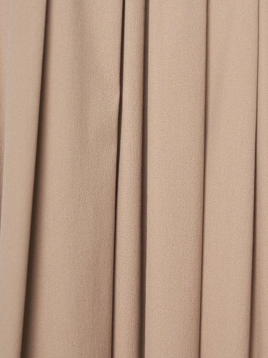 'S Max Mara: Moira poplin midi dress - Camel - women_4 | Luisa Via Roma