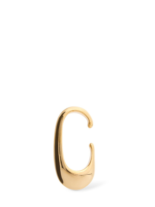 Lemaire: Long drop mono ear cuff - men_0 | Luisa Via Roma