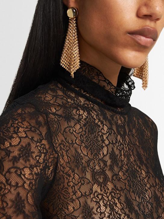 Rabanne: Chandelier drop earrings - women_1 | Luisa Via Roma
