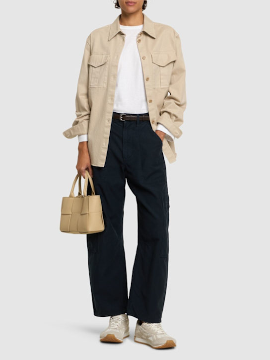 CITIZENS OF HUMANITY: Marcelle low slung cargo jeans - Blue - women_1 | Luisa Via Roma