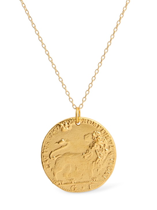 Alighieri: Il Leone medallion necklace - women_0 | Luisa Via Roma