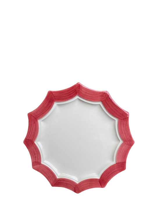 Les Ottomans: Handbemalter Keramikteller „The Stars“ - Rot - ecraft_0 | Luisa Via Roma