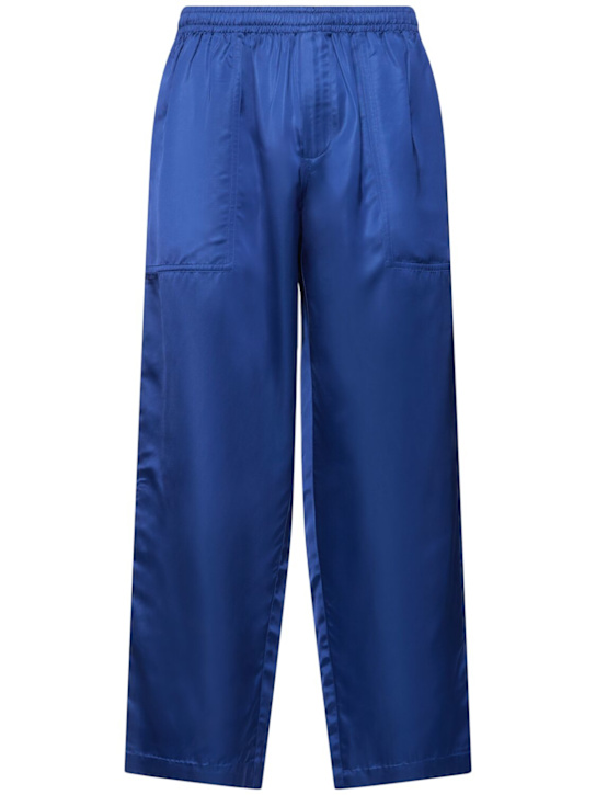 Bode: Satin track pants - men_0 | Luisa Via Roma