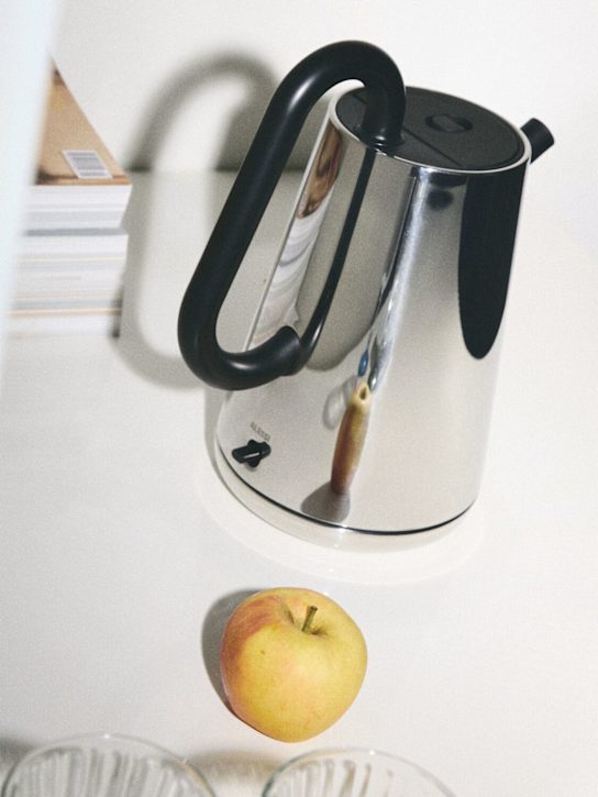 Alessi: Toru electric kettle - Silver - ecraft_1 | Luisa Via Roma