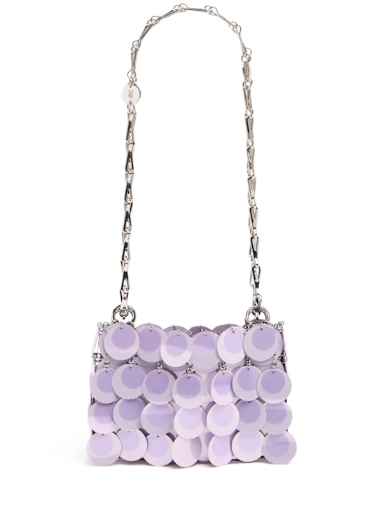 Rabanne: Nano 1969 embroidered shoulder bag - women_0 | Luisa Via Roma