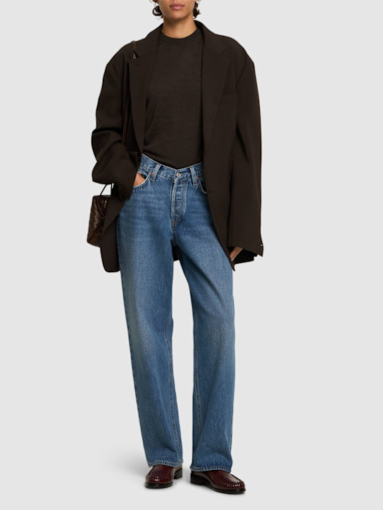 Agolde: PILI high rise V-waist baggy jeans - women_1 | Luisa Via Roma