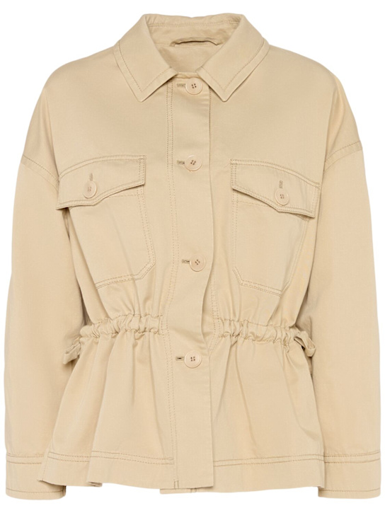 Eger cotton & linen jacket - Thumbnail 1