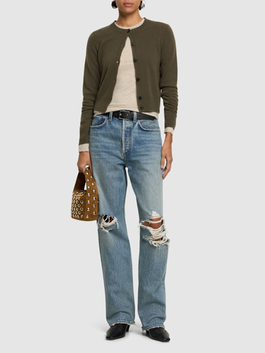 Agolde: Kelly デニムストレートジーンズ - women_1 | Luisa Via Roma
