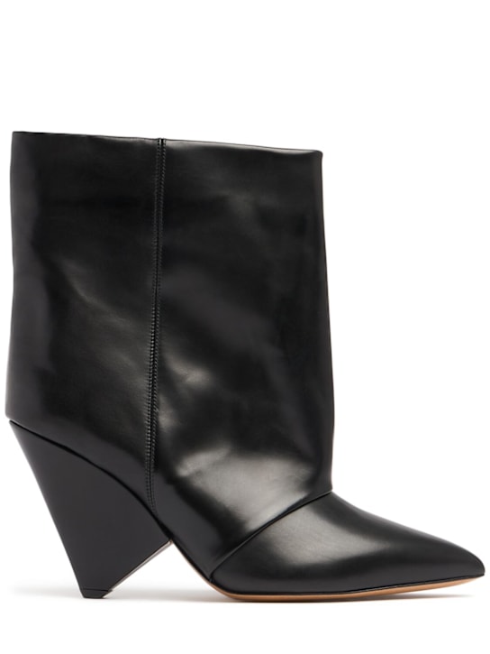 Isabel Marant: 90mm Meela-gb leather ankle boots - women_0 | Luisa Via Roma