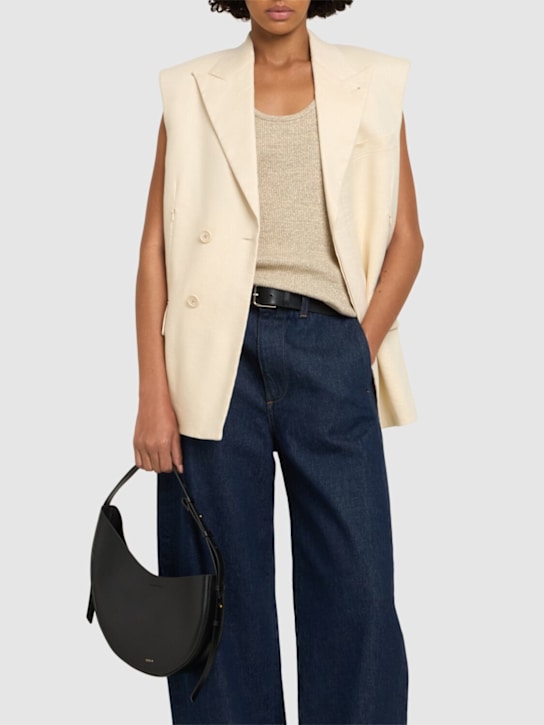 Soeur: Wino leather shoulder bag - women_1 | Luisa Via Roma