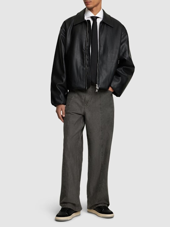 Represent: Synthetic bomber jacket - men_1 | Luisa Via Roma