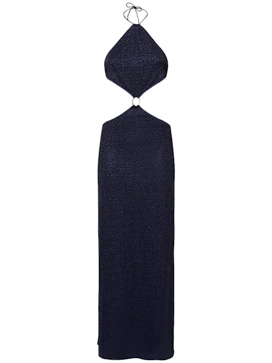 Oséree Swimwear: Lumiere lurex long dress - women_0 | Luisa Via Roma