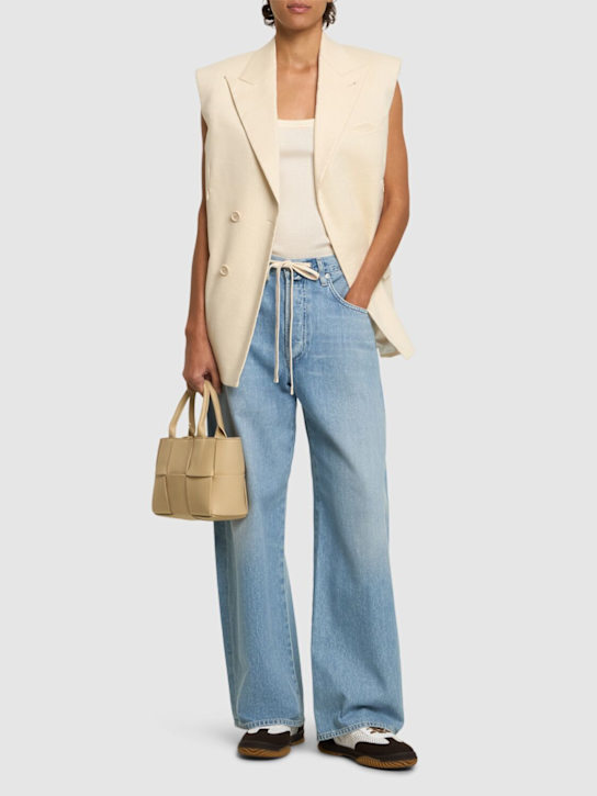 CITIZENS OF HUMANITY: Brynn high rise wide jeans - women_1 | Luisa Via Roma