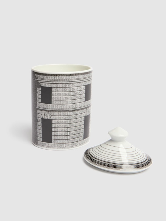 Fornasetti: Piccola Architettura candle - Grey - ecraft_2 | Luisa Via Roma