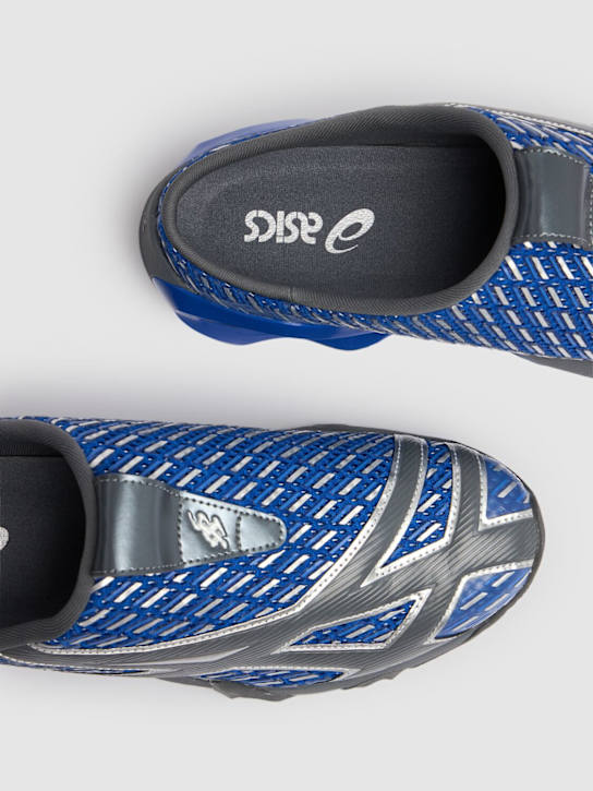 Asics: Novalis Gel-Styrax sneakers - Blue/Silver - men_4 | Luisa Via Roma
