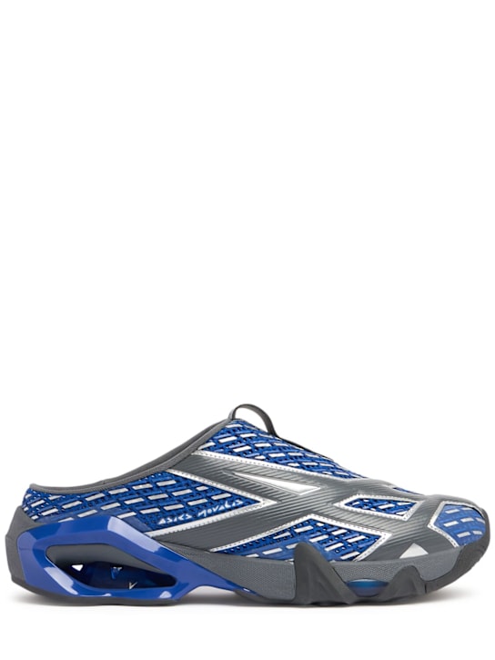 Asics: Novalis Gel-Styrax sneakers - Blue/Silver - men_0 | Luisa Via Roma