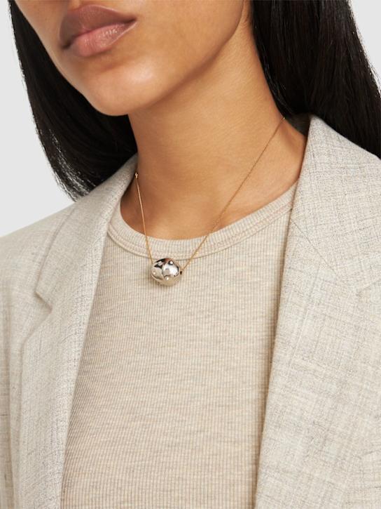 Marni: Pendant necklace w/ crystals - women_1 | Luisa Via Roma