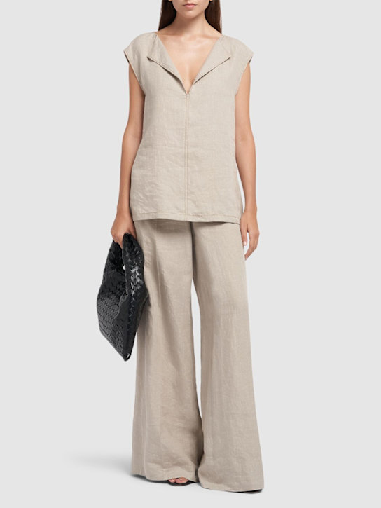 Colimbo linen top - Thumbnail 2